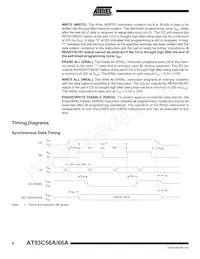 AT93C66A-10TI-2.7-T Datasheet Pagina 6