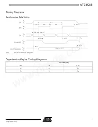 AT93C86-10TI-2.7 Datasheet Page 7