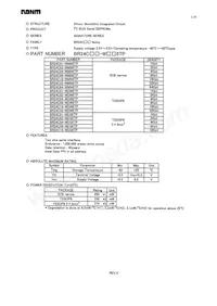 BR24C64-WMN6TP Datasheet Copertura