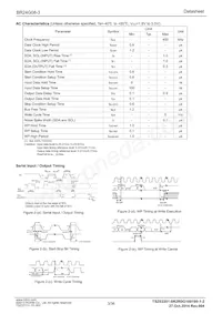 BR24G08FVM-3GTTR Datasheet Pagina 3