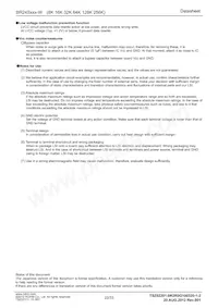 BR24S128FV-WE2 Datasheet Pagina 22