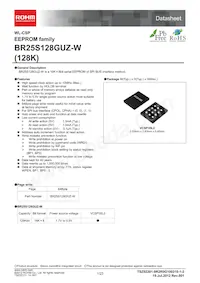BR25S128GUZ-WE2數據表 封面