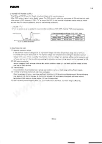 BR93C46-10TU-2.7 Datasheet Page 3
