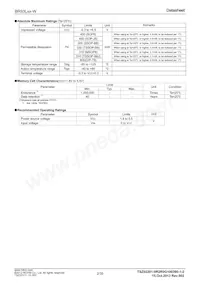 BR93L76FJ-WE2 Datenblatt Seite 2