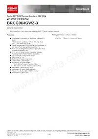 BRCG064GWZ-3E2 Datasheet Copertura