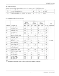 CAT25C128VI-GT3 Datasheet Pagina 3