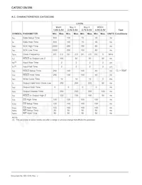 CAT25C128VI-GT3 Datasheet Pagina 4