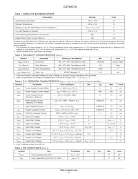 CAT93C76ZD4I-GT3 Datenblatt Seite 2