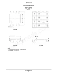 CAT93C76ZD4I-GT3數據表 頁面 9