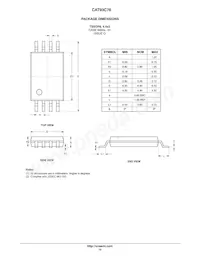 CAT93C76ZD4I-GT3 Datasheet Pagina 10