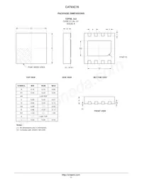 CAT93C76ZD4I-GT3 Datasheet Pagina 11