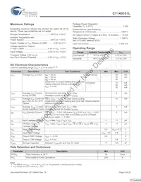 CY14B101L-SZ45XIT Datenblatt Seite 8