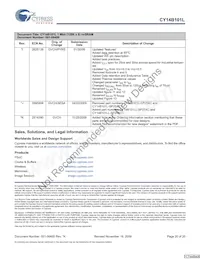 CY14B101L-SZ45XIT Datenblatt Seite 20