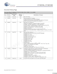 CY14B104N-ZS45XIT Datenblatt Seite 22