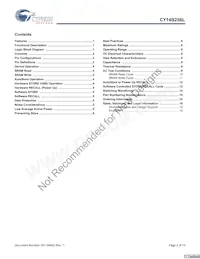 CY14B256L-SZ45XIT Datasheet Page 2