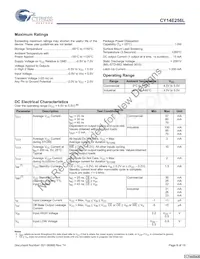 CY14E256L-SZ45XCT Datasheet Page 8