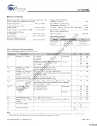 CY14E256L-SZ45XCT Datasheet Pagina 8