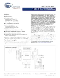 CY62126EV30LL-55ZSXE Datasheet Copertura