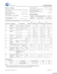 CY62127DV30LL-55BVXIT Datasheet Page 3