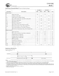 CY62128BLL-70ZXET Datasheet Pagina 5