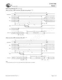 CY62128BLL-70ZXET Datasheet Pagina 7