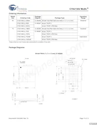 CY62136VLL-70ZSXET Datasheet Pagina 11