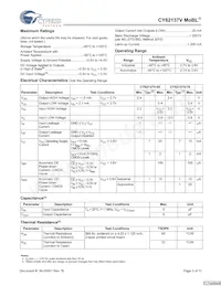 CY62137VLL-70ZXET Datasheet Pagina 3