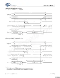 CY62137VLL-70ZXET Datasheet Pagina 7