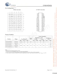 CY62147DV30LL-70BVXAT Datasheet Pagina 2