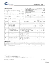 CY62167DV18LL-55BVXIT Datasheet Pagina 3