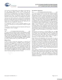 CY7C026AV-20AXI Datasheet Pagina 6