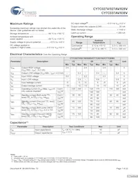 CY7C027V-25AI Datasheet Page 7