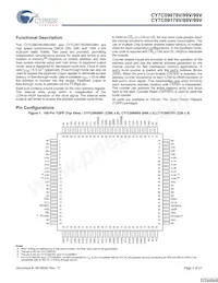 CY7C09089V-12AXI Datasheet Pagina 2