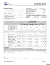 CY7C09389V-9AXI Datasheet Pagina 5