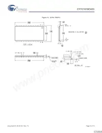 CY7C1019CV33-15ZXIT Datasheet Page 8