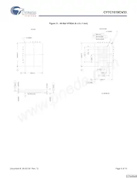 CY7C1019CV33-15ZXIT Datenblatt Seite 9