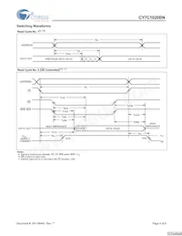 CY7C1020BN-15ZXCT數據表 頁面 4