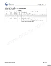 CY7C1020CV33-10ZXCT Datasheet Pagina 9