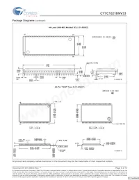 CY7C1021BNV33L-15ZXCT數據表 頁面 9