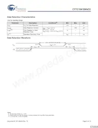 CY7C1041BNV33L-12VXCT Datasheet Pagina 6