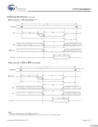 CY7C1041BNV33L-12VXCT Datasheet Pagina 8