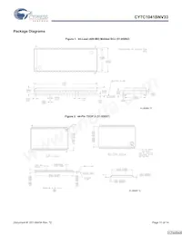 CY7C1041BNV33L-12VXCT Datenblatt Seite 11