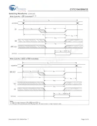 CY7C1041BNV33L-15ZXCT Datenblatt Seite 5