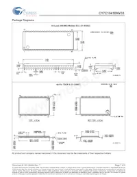 CY7C1041BNV33L-15ZXCT Datenblatt Seite 7