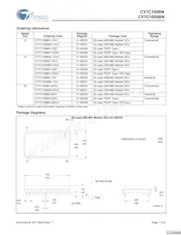 CY7C109BNL-15VC Datenblatt Seite 7