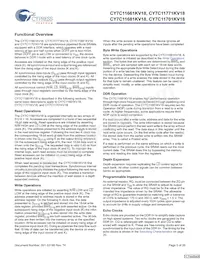 CY7C11681KV18-450BZC Datasheet Page 5