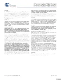 CY7C11681KV18-450BZC Datasheet Page 10