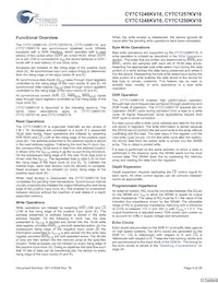 CY7C1250KV18-450BZXC Datenblatt Seite 9