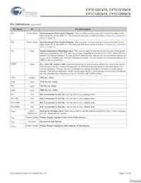 CY7C1263V18-400BZC Datenblatt Seite 7