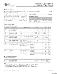 CY7C1263V18-400BZC Datenblatt Seite 22